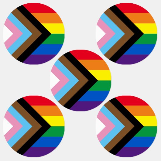 Lgbtq Regenbogenflagge inklusive Diversity Gay Pri Etiketten (Gruppe)