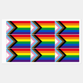 Lgbtq Regenbogenflagge inklusive Diversity Gay Pri Etiketten