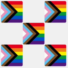 Lgbtq Regenbogenflagge inklusive Diversity Gay Pri Etiketten