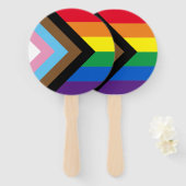 Lgbtq Regenbogenflagge inklusive Diversity Gay Pri Fächer (Vorne und Hinten)