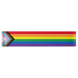 Lgbtq Regenbogenflagge inklusive Diversity Gay Pri Namensplakette