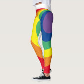 LGBTQ-Regenbogenforelle Leggings (Links)