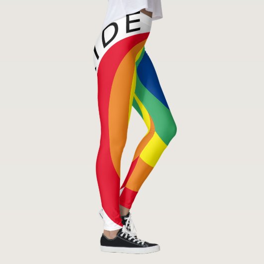 LGBTQ-Regenbogenforelle Leggings (Rechts)