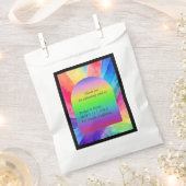 Lgbtq-Regenbogenhochzeit Geschenktütchen (Ausgeschnitten)