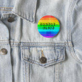 LGBTQ-Regenbogenknopf für geschlechtsgebundene Pro Button (Beispiel)