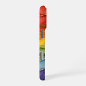 LGBTQ-Regenbogenmarmor iPhone Hülle (Rechte Seite)