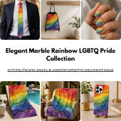 LGBTQ Regenbogenmarmor Trinkflasche