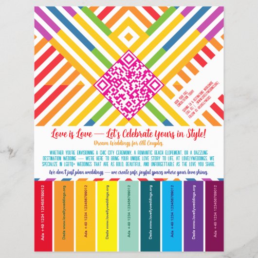 LGBTQ+ reißen den Flyer ab (Vorne)