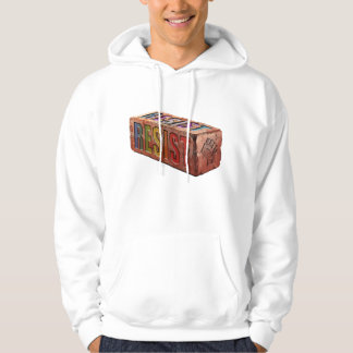 LGBTQ+ "RESIST Brick" Hoodie