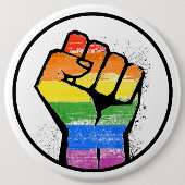 LGBTQ-RESISTENZ - - BUTTON (Vorderseite)
