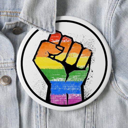 LGBTQ-RESISTENZ - -  BUTTON (Beispiel)