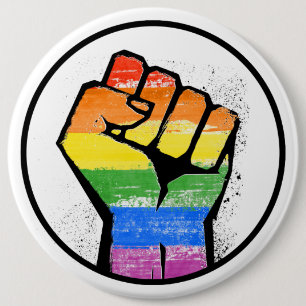 LGBTQ-RESISTENZ - -  BUTTON