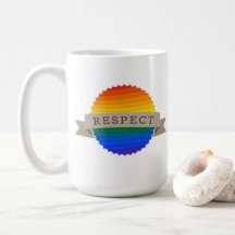 LGBTQ Respektiert die Tasse des Personalisierten A