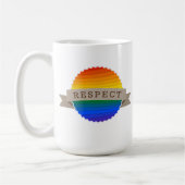 LGBTQ Respektiert die Tasse des Personalisierten A (Links)