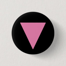 LGBTQ+ rosa Dreieck Button