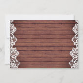 LGBTQ Rustic Lights Foto Save the Date Karte (Rückseite)