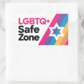 LGBTQ+ Safe Zone Aufkleber (Tasche)