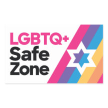 LGBTQ+ Safe Zone Aufkleber
