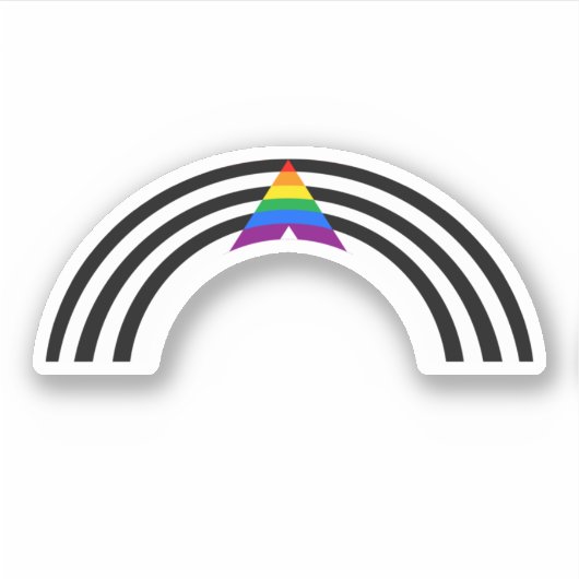 LGBTQ-SALON RAINBOW STICKER (Vorderseite)