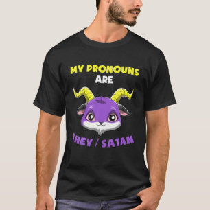 LGBTQ Satan Pronouns T-Shirt