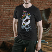 LGBTQ-Schmetterlinge in Pansexual Flag Colors