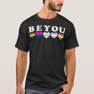 LGBTQ Sei du Gay Pride LGBT Allein Rainbow Flag Re T-Shirt