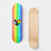 LGBTQ+ SKATEBOARD (Vorderseite)