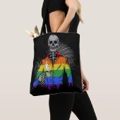 LGBTQ Skeletttrinken Kaffeelose Tasche (Von Nahem)