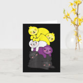 LGBTQ-Sloth _1 Karte (Gelbe Blume)
