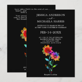 🌈 LGBTQ Soaring Together  Petals & Pride  Einladung