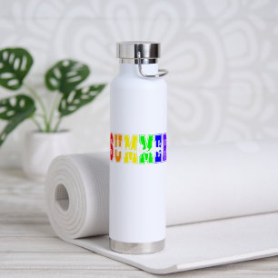 LGBTQ Sommer Stimmung   Regenbogen Stolz Trinkflasche