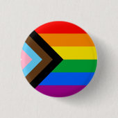 LGBTQ+-Statusanzeige Button (Vorderseite)