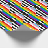 LGBTQ-Statusanzeige Geschenkpapier (Ecke)