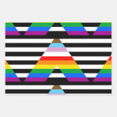 LGBTQ-Statusanzeige Geschenkpapier Set (Vorderseite)