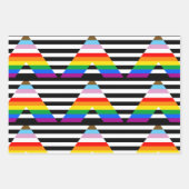 LGBTQ-Statusanzeige Geschenkpapier Set (Vorderseite 3)