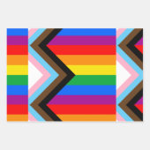 LGBTQ+-Statusanzeige Geschenkpapier Set (Vorderseite)