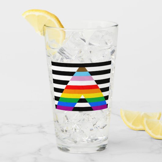 LGBTQ-Statusanzeige Glas (Vorderseite Ice)