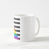 LGBTQ-Statusanzeige Kaffeetasse (VorderseiteRechts)