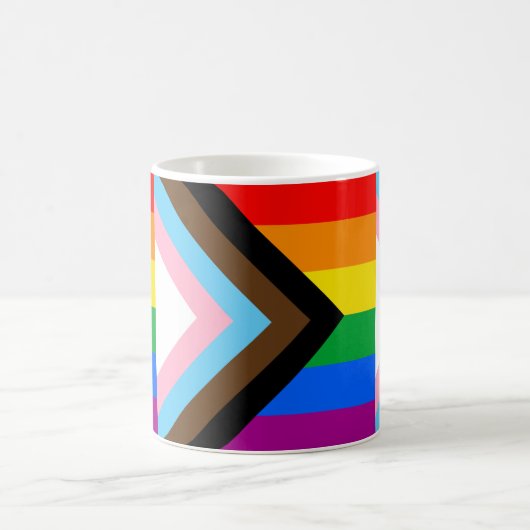 LGBTQ+-Statusanzeige Kaffeetasse (Mittel)