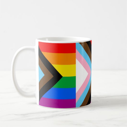 LGBTQ+-Statusanzeige Kaffeetasse (Links)