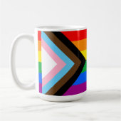 LGBTQ+-Statusanzeige Kaffeetasse (Links)