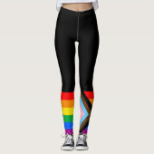 LGBTQ+-Statusanzeige Leggings (Vorderseite)