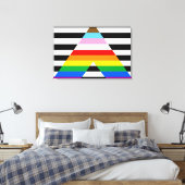LGBTQ-Statusanzeige Leinwanddruck (Insitu (Schlafzimmer))