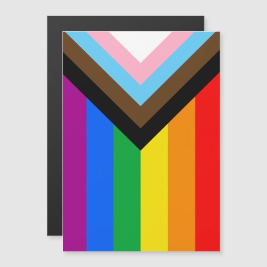 LGBTQ+-Statusanzeige Magneteinladung (Vorne/Hinten)