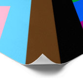 LGBTQ+-Statusanzeige Poster (Ecke)
