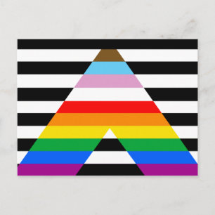 LGBTQ-Statusanzeige Postkarte