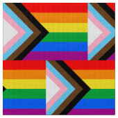 LGBTQ+-Statusanzeige Stoff (Nahaufnahme)