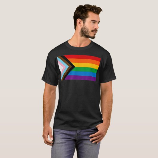 LGBTQ-Statusanzeige T-Shirt (Vorne ganz)
