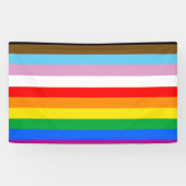 LGBTQ+-Statusmarkenstreifen Banner (Horizontal)