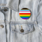 LGBTQ+-Statusmarkenstreifen Button (Beispiel)